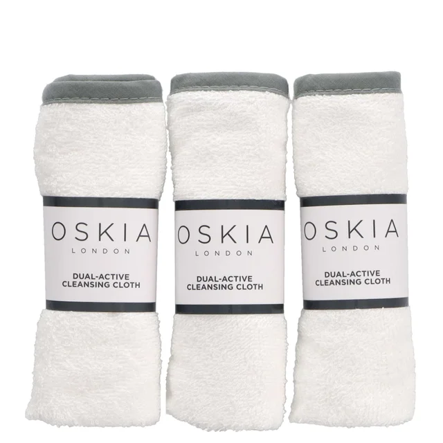 Oskia Tools & Accessories Dual Active Cleansing Cloth x3