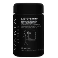 Oskia Supplements Lactoferrin + L-Glutamine Capsules x 60
