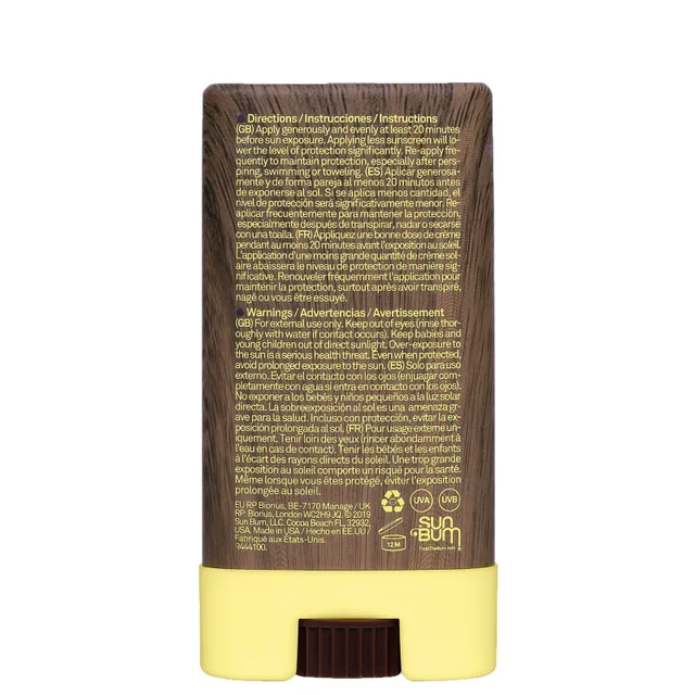 Sun Bum Sun Care Original SPF30 Sunscreen Face Stick 13g