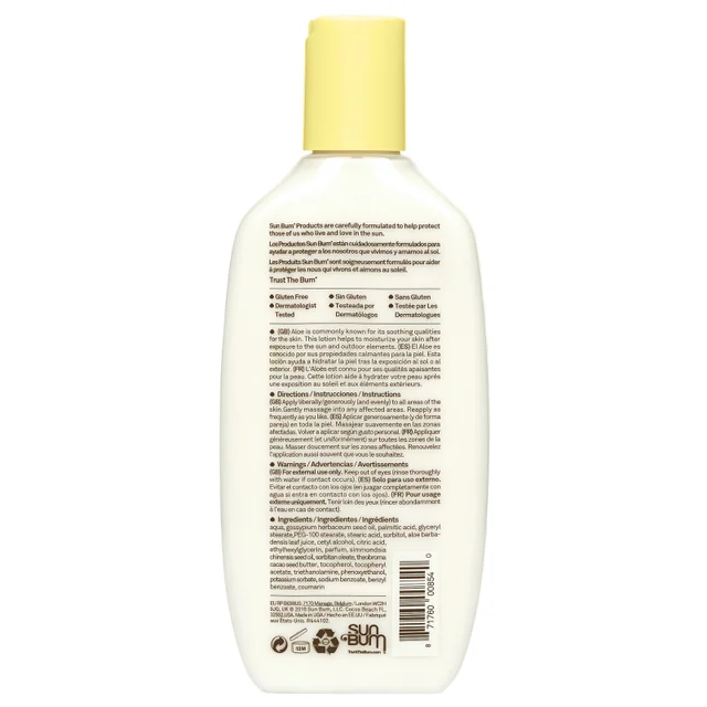 Sun Bum Sun Care After Sun Cool Down Lotion 237ml