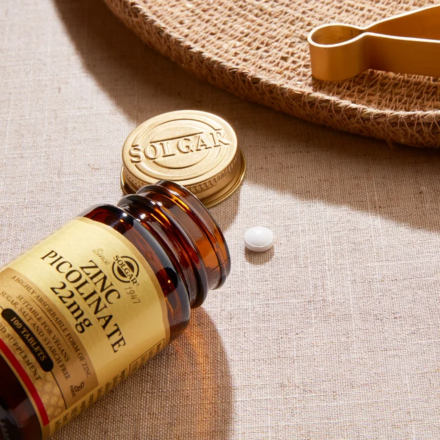 Solgar Zinc Picolinate 22mg Tablets x 100