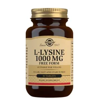 Solgar Amino Acids L-Lysine 1000 mg Tablets x 50