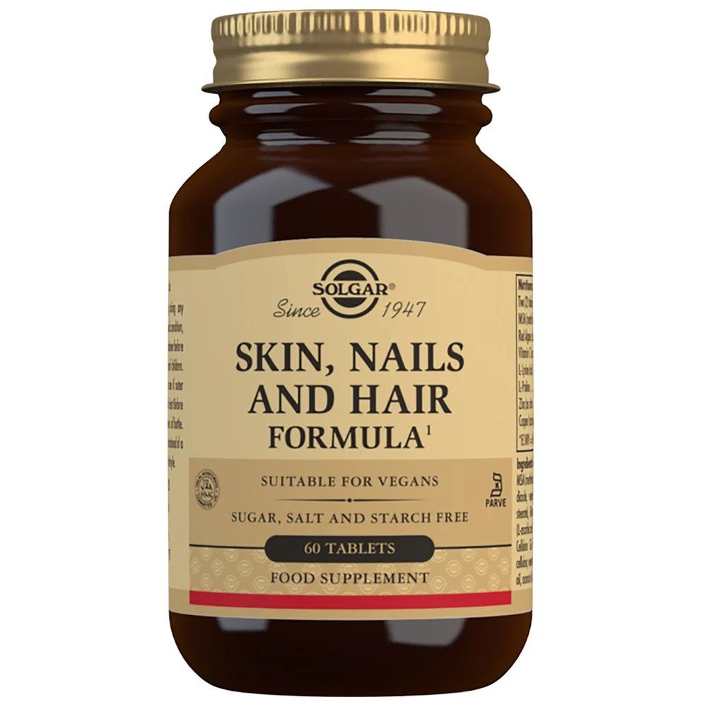 Solgar Specialty Skin, Nails and Hair Tablets x 60 Image 1