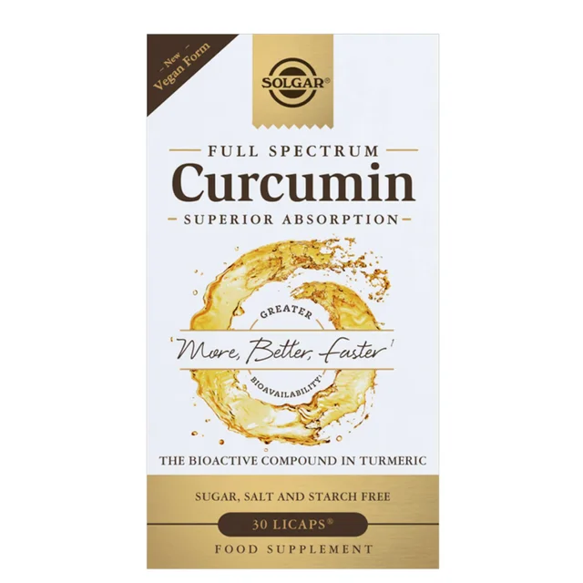 Solgar Botanical & Herb Full Spectrum Curcumin Licaps x 30