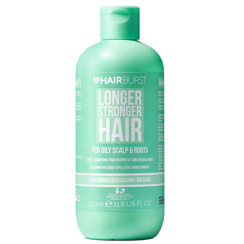 Hairburst Longer Stronger Hair Conditioner For Oily Scalp & Roots 350ml Image 1