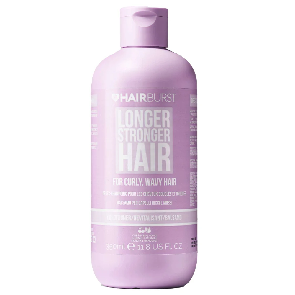 Hairburst Longer Stronger Hair Conditioner For Curly & Wavy Hair 350ml Image 1
