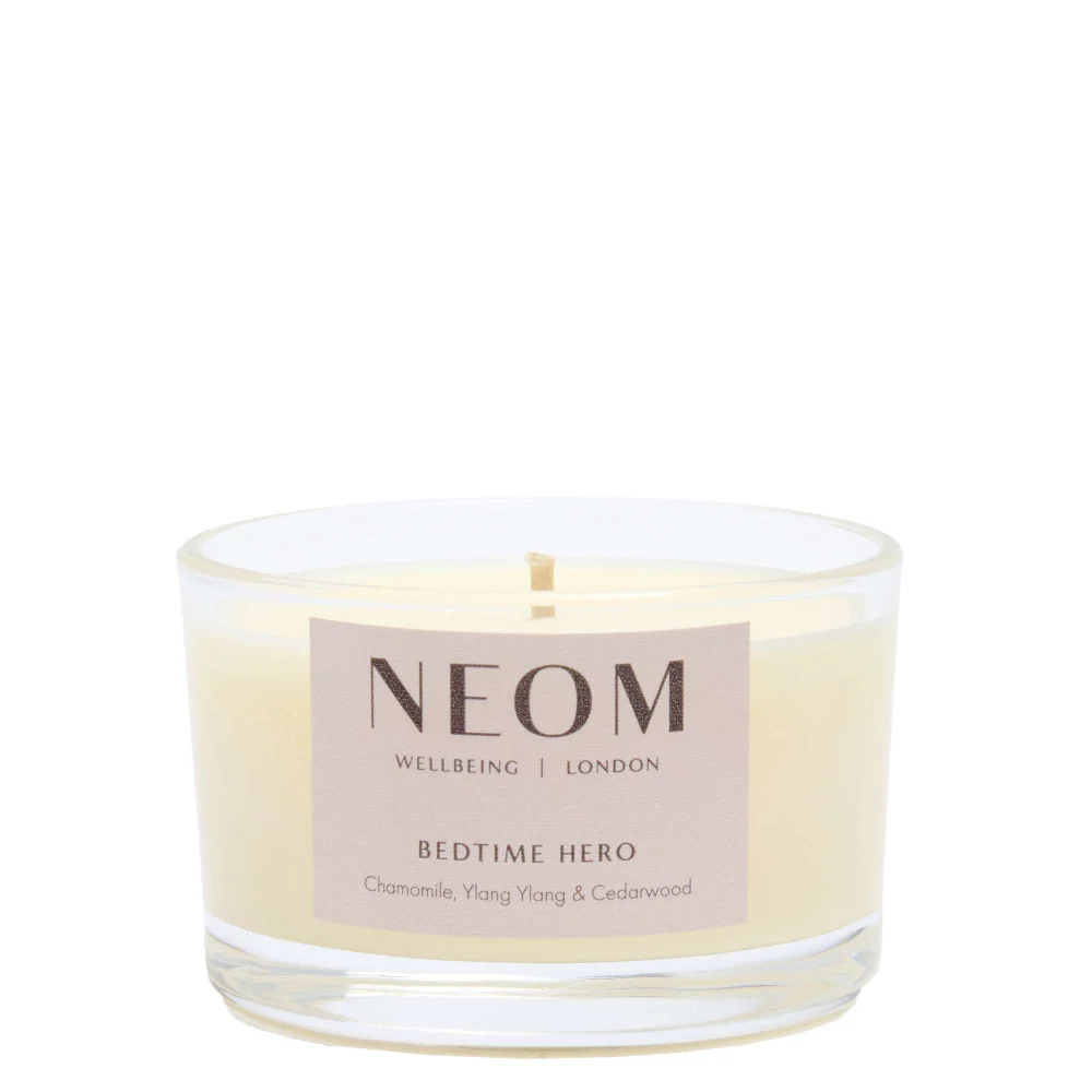 Neom Wellbeing London Scent To Sleep Bedtime Hero Travel Candle 75g Image 1