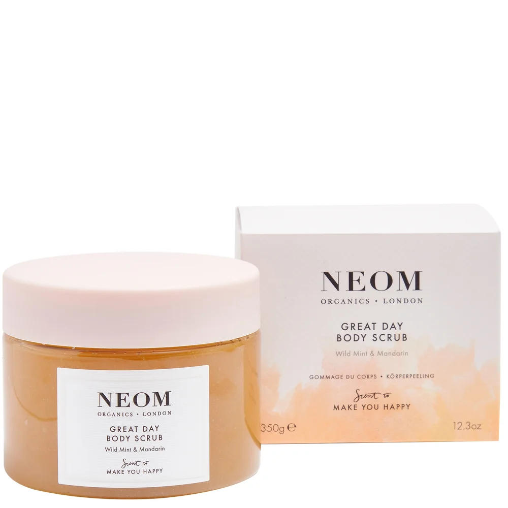 Neom Wellbeing London Scent To Make You Happy Great Day Scrub 350g Image 1