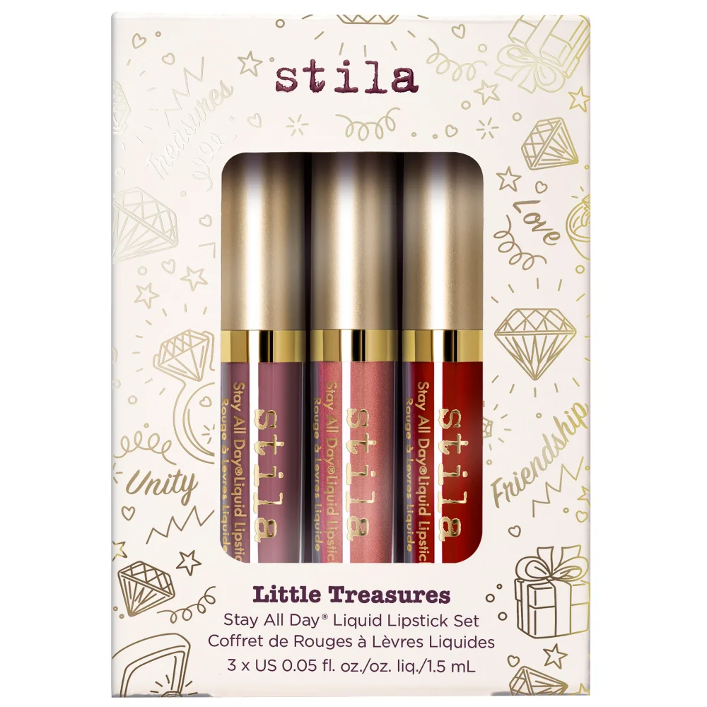 Stila Gifts & Sets Little Treasures Stay All Day Liquid Lipstick Set Image 1