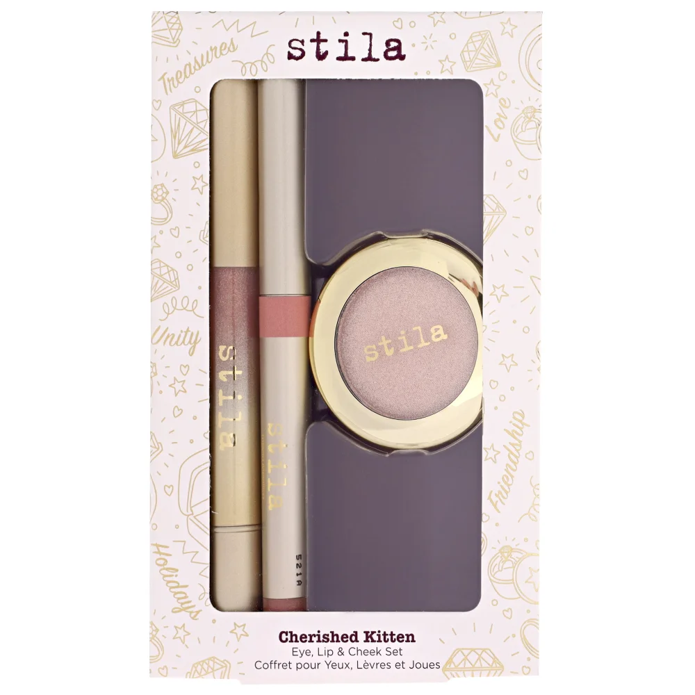 Stila Gifts & Sets Cherished Kitten Eye, Lip & Cheek Set Image 1