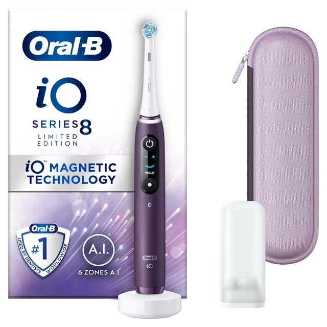 Oral-B iO 8 - Violet Electric Toothbrush Limited Edition
