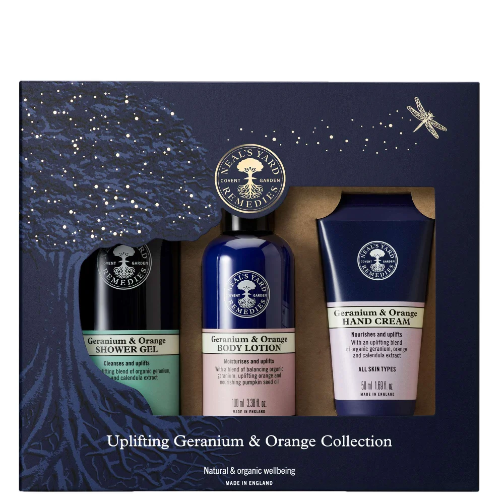 Neal's Yard Remedies Gifts & Sets Uplifting Geranium & Orange Collection Image 1