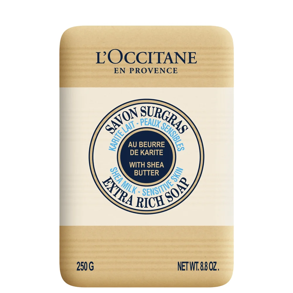 L'OCCITANE Shea Butter Extra Gentle Milk Soap 250g Image 1