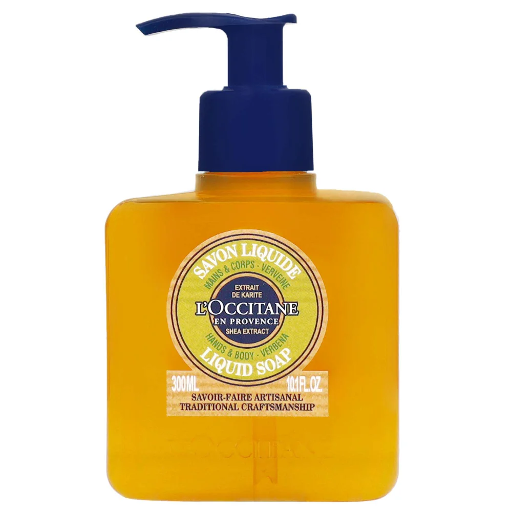 L'OCCITANE Shea Butter Verbena Liquid Soap 300ml Image 1