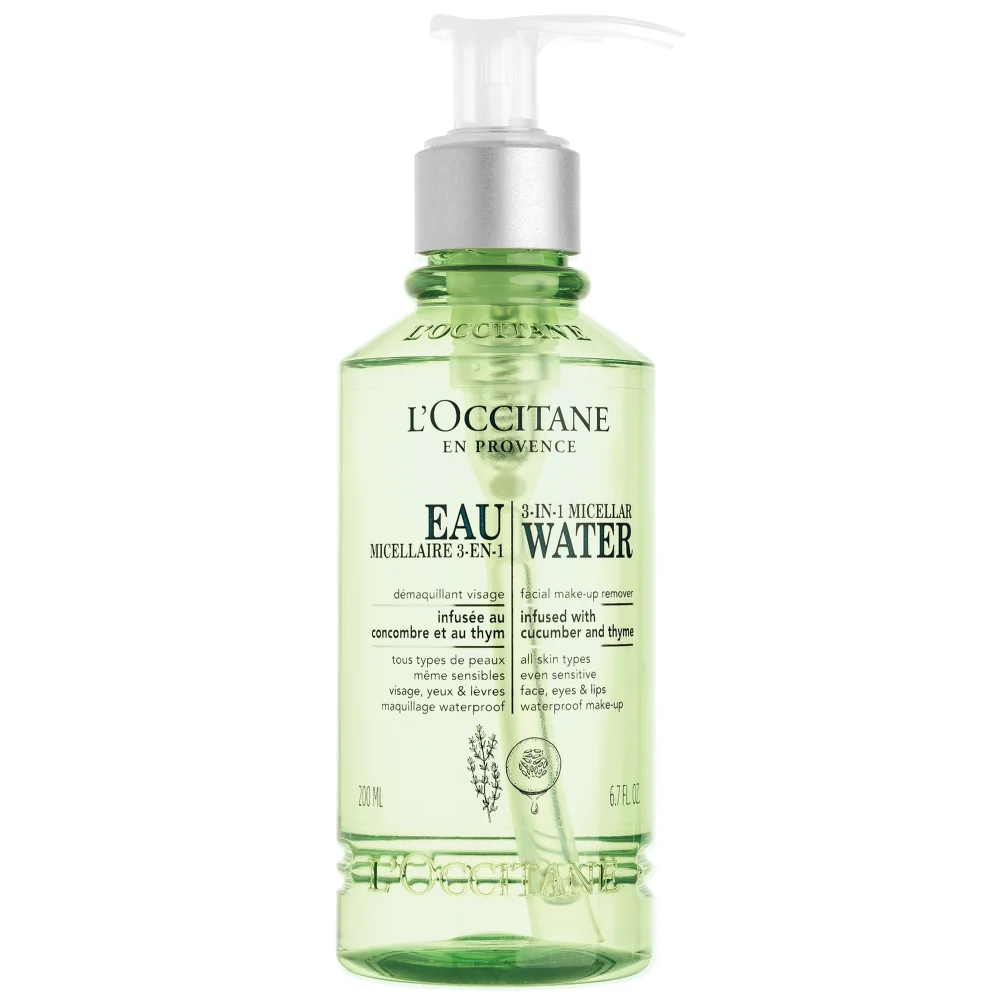 L'OCCITANE Cleansing Infusions 3-in-1 Cleansing Micellar Water 200ml Image 1