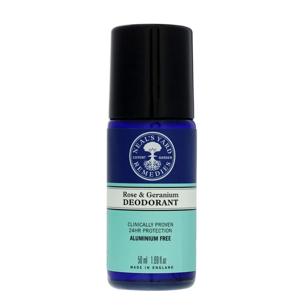 Neal's Yard Remedies Deodorant Rose & Geranium Roll On Deodorant 50ml Image 1
