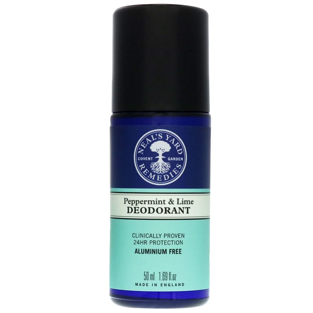 Neal's Yard Remedies Deodorant Peppermint & Lime Roll-On Deodorant 50ml Image 1