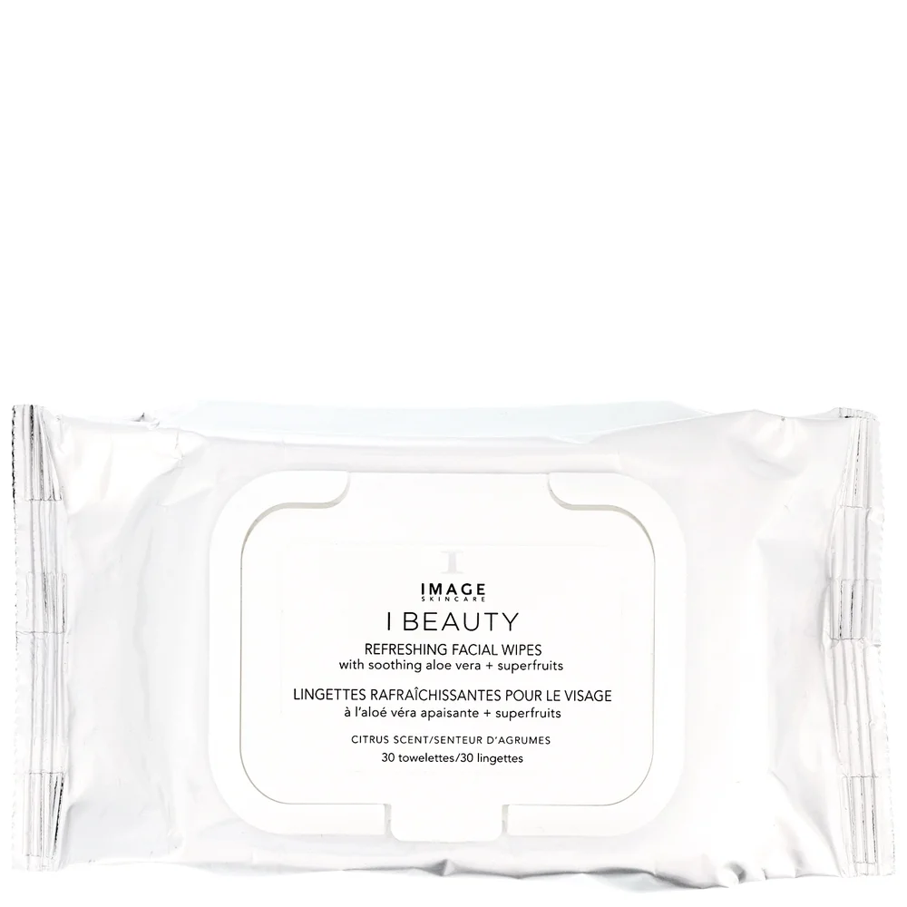 IMAGE Skincare I Beauty Refreshing Facial Wipes x 30 Image 1