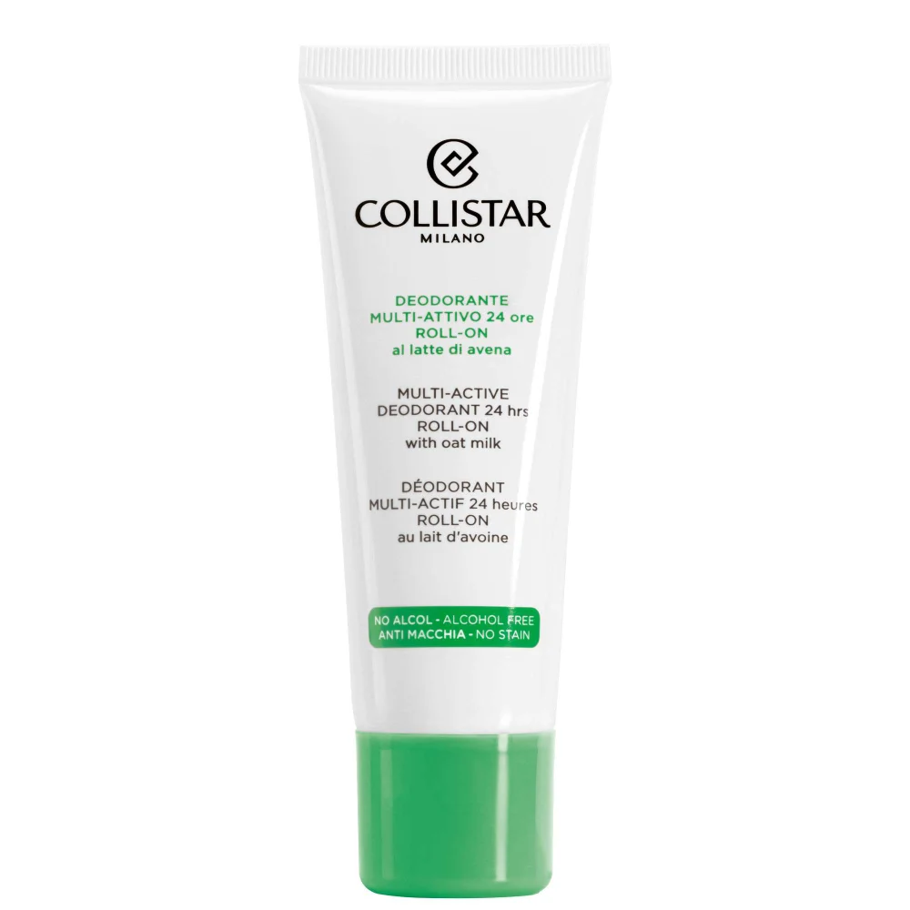 Collistar Multi-Active 24 Hour Deodorant Roll-On With Oat Milk 75ml Image 1