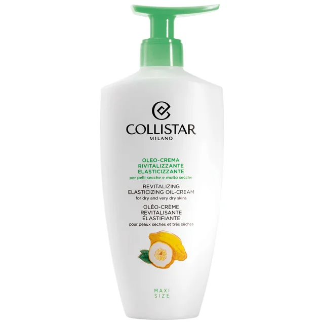 Collistar Revitalizing Elasticizing Oil-Cream For Dry and Very Dry Skin 400ml