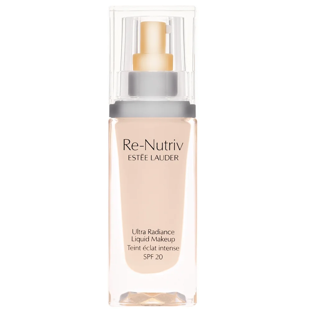 Estée Lauder Re-Nutriv Ultra Radiance Liquid Foundation SPF20 - 1C1 Cool Bone Image 1