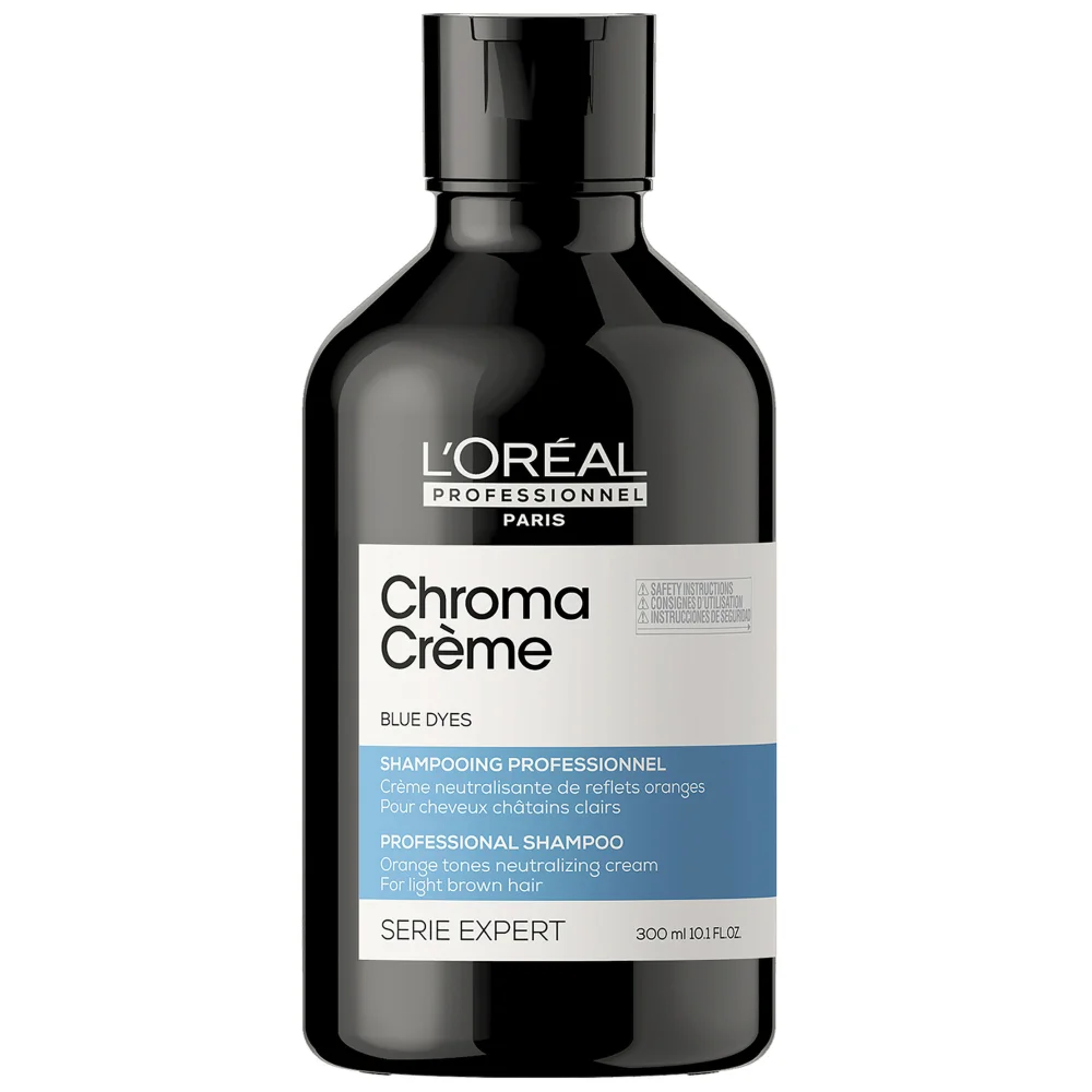 L'Oréal Professionnel SERIE EXPERT Chroma Crème Orange-Tones Neutralizing Cream Shampoo for Light to Medium Brown Hair 300ml Image 1