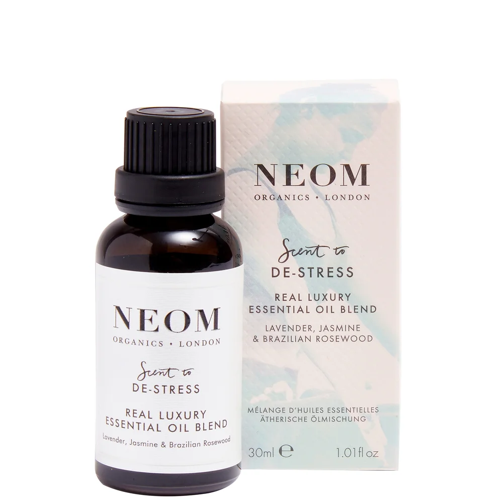 Neom Wellbeing London Scent To De-Stress Real Luxury Essential Oil Blend 30ml Image 1