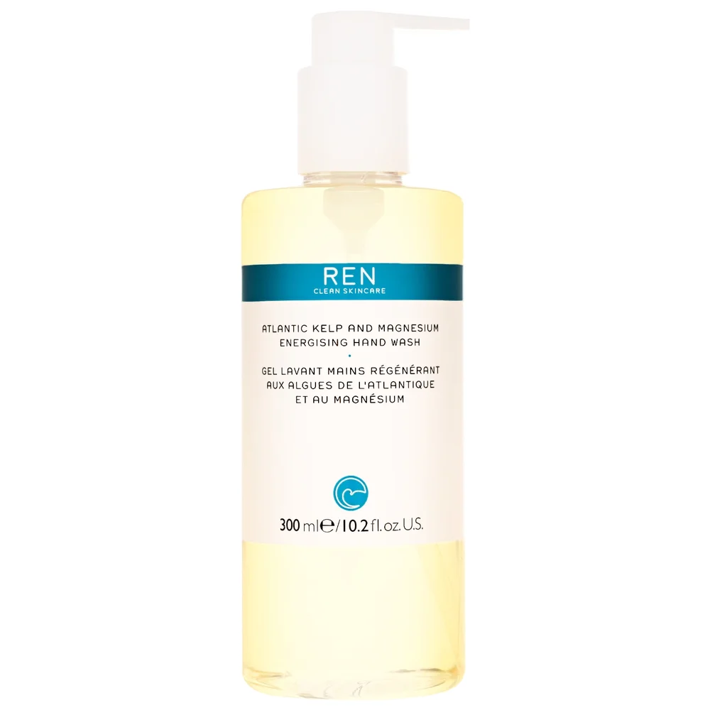 REN Clean Skincare Body Atlantic Kelp and Magnesium Energising Hand Wash 300ml / 10.2 fl.oz. Image 1