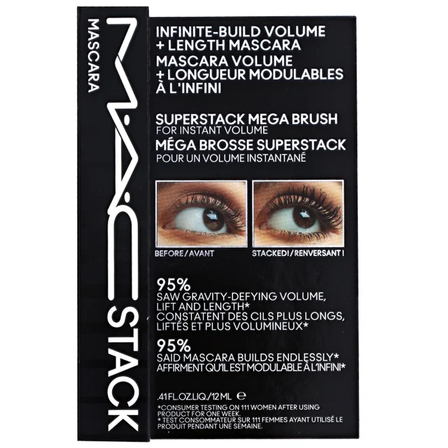 M.A.C Mascara M.A.CStack Mascara Mega Brush 12ml
