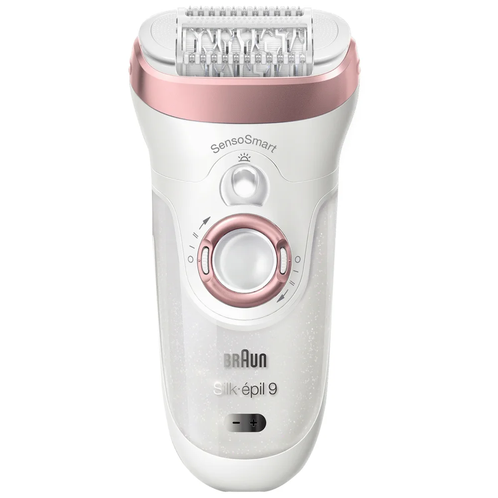 Braun Silk-épil Epilators Silk-épil 9-855 Wet & Dry Epilator with 3 Extras including Shaver Head Image 1