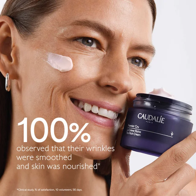 Caudalie Premier Cru Skin Barrier Rich Refillable Moisturiser with Bio-Ceramides 50ml
