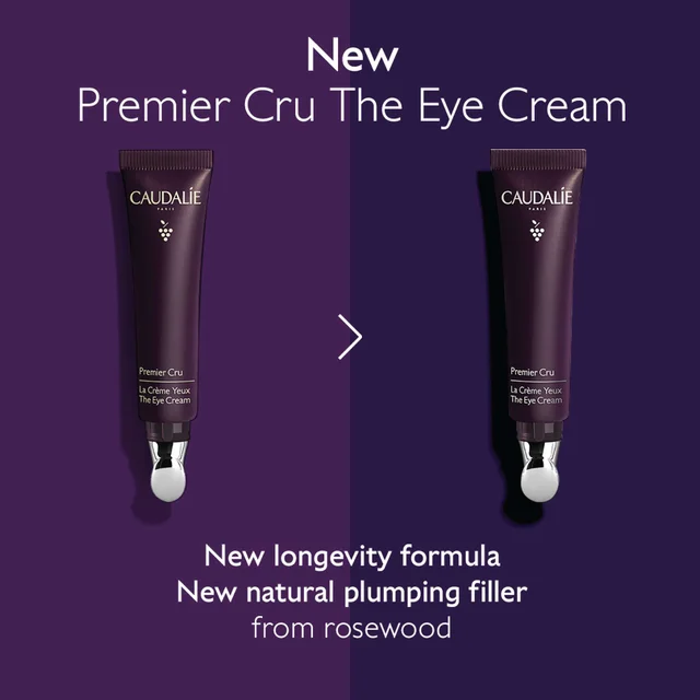 Caudalie Premier Cru Anti-Aging Eye Cream for Fine Lines and Wrinkles 15ml