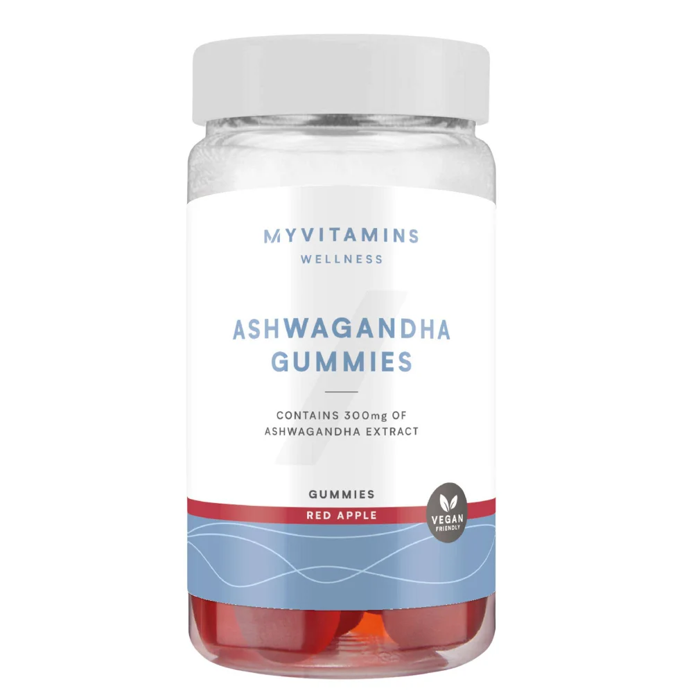 Myvitamins Gummies Ashwagandha Pot Red Apple x 60 Image 1