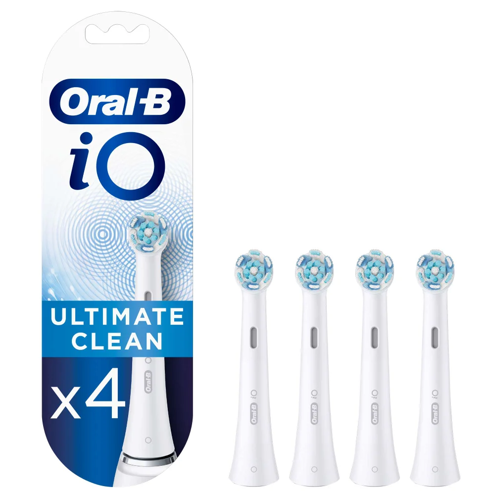 Oral-B Toothbrush Heads iO Ultimate Clean White Toothbrush Heads 4 Pack Image 1
