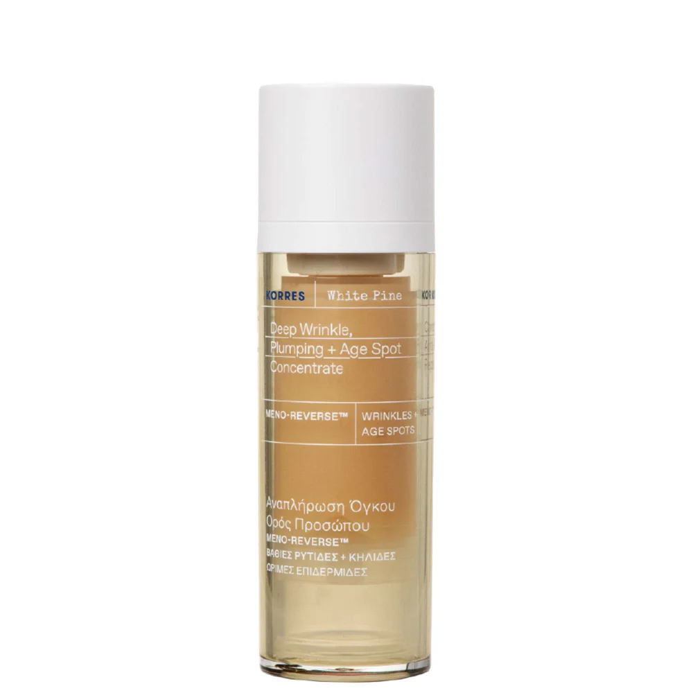 KORRES White Pine Meno-Reverse Deep Wrinkle, Plumping + Age Spot Concentrate 30ml Image 1