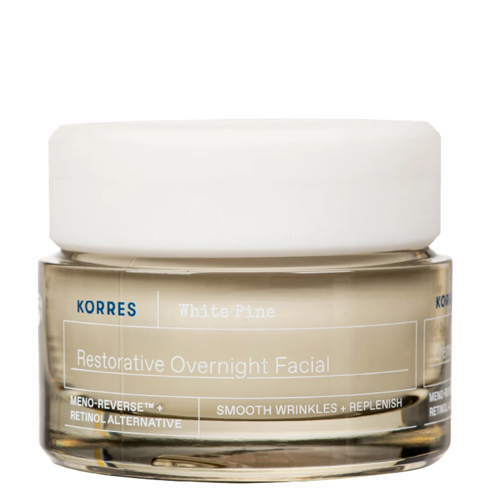 KORRES Face Care White Pine Meno-Reverse Restorative Overnight Facial 40ml Image 1