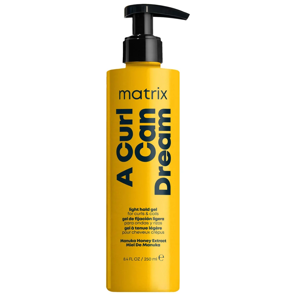 Matrix Total Results A Curl Can Dream Manuka Honey Infused Light Hold Gel for Curly and Coily Hair 200ml Image 1