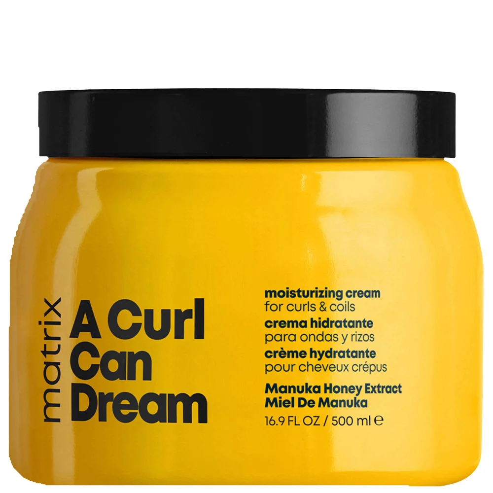 Matrix Total Results A Curl Can Dream Manuka Honey Infused Moisturizing Cream for Curly and Coily Hair 500ml Image 1