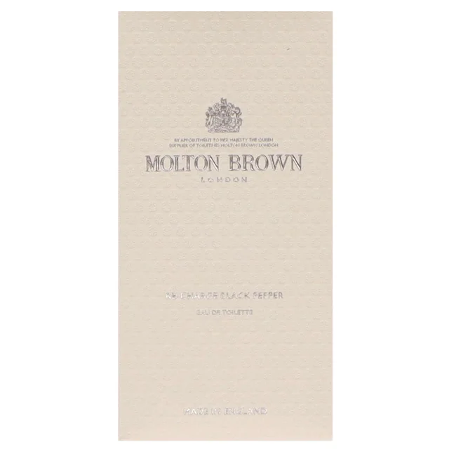 Molton Brown Re-Charge Black Pepper Eau de Toilette Spray 100ml