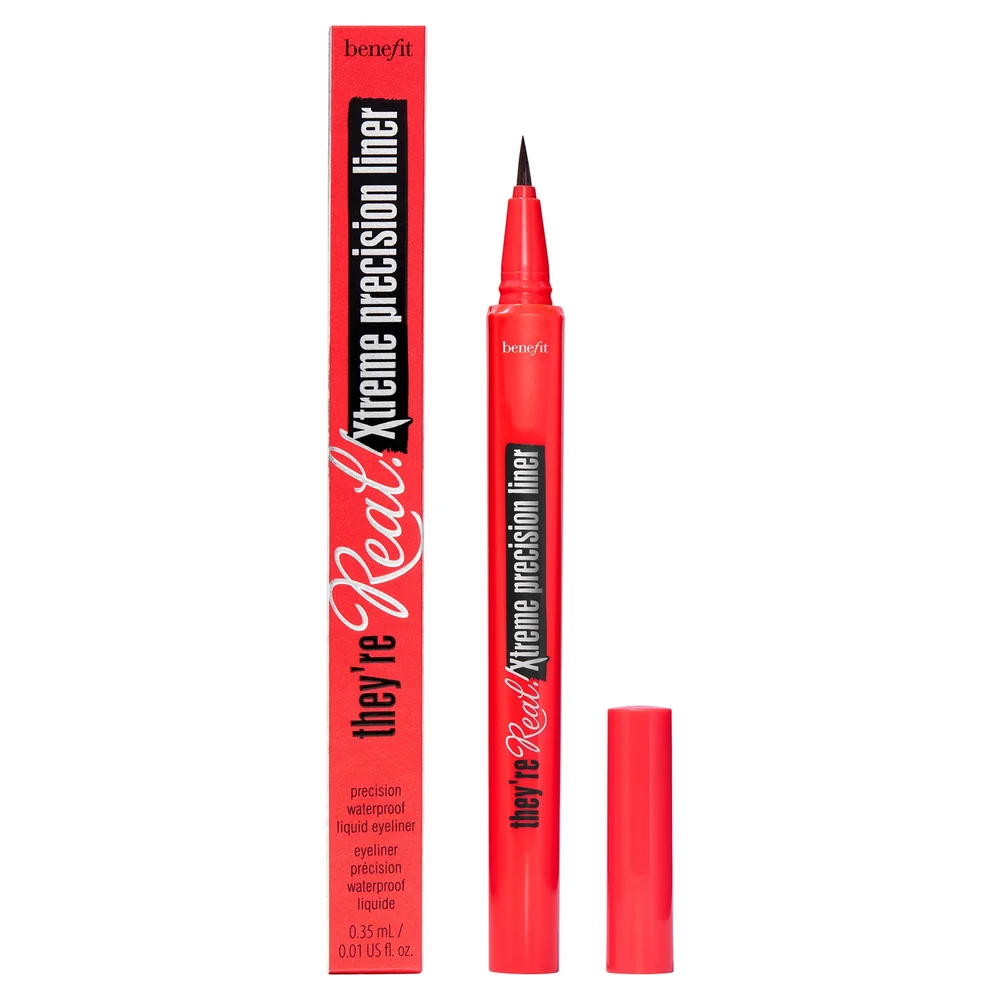 benefit They're Real Xtreme Precision Waterproof Liquid Eyeliner Xtra Black Image 1