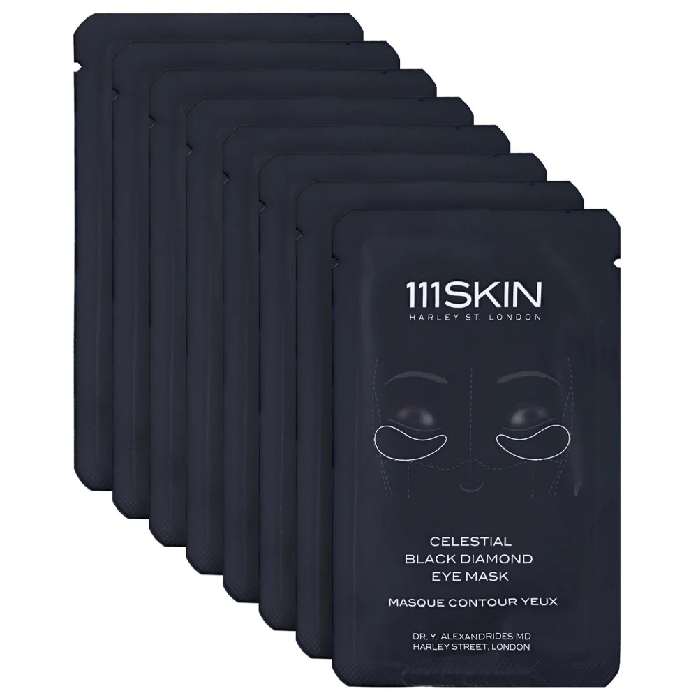 111SKIN Intensive Celestial Black Diamond Eye Mask 8 x 6ml Image 1