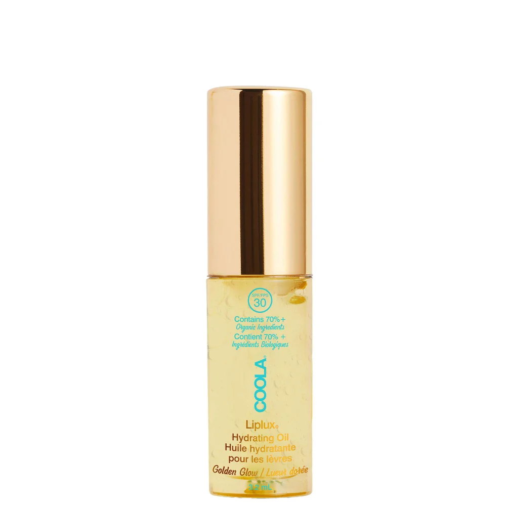 Coola Face Care Classic Liplux Hydrating Oil Golden Glow SPF30 3.2ml Image 1