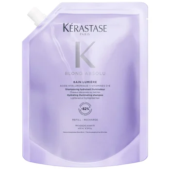 Kérastase Blond Absolu Bain Lumiére: Hydrating Illuminating Shampoo Refill Pouch 500ml