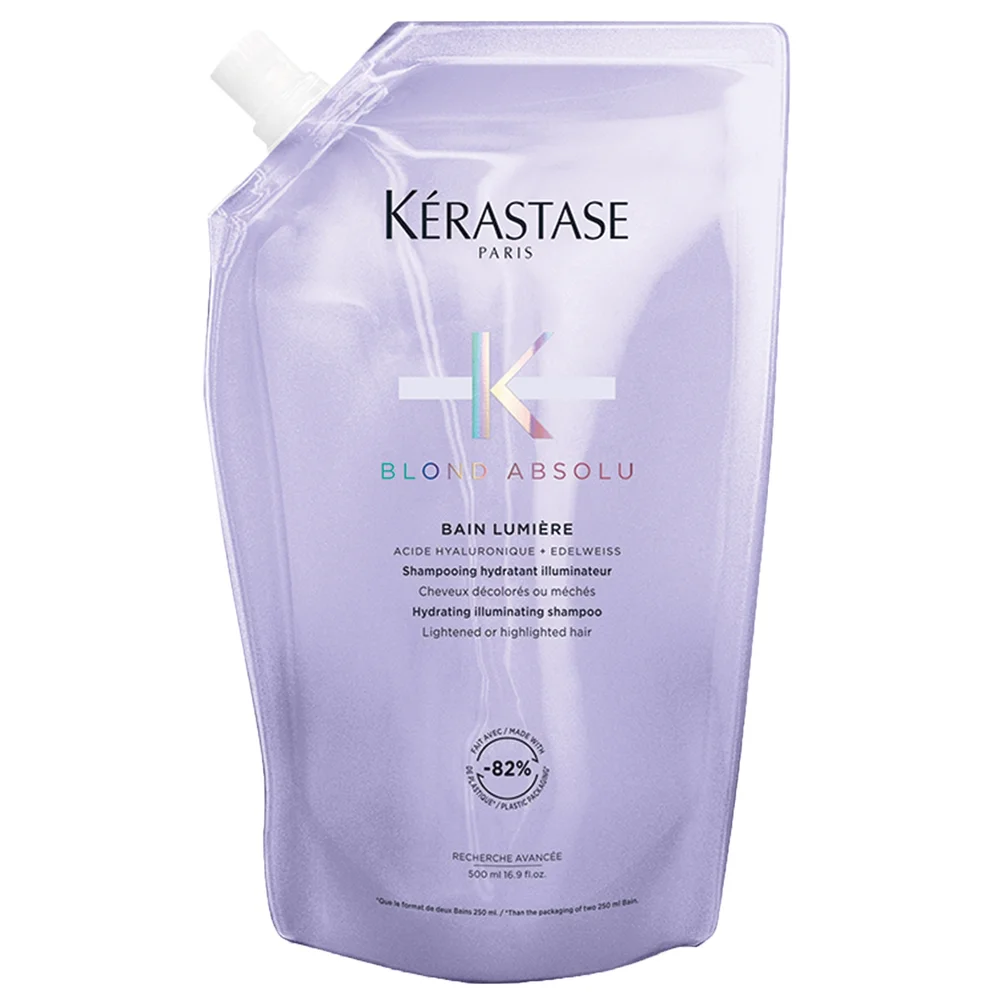 Kérastase Blond Absolu Bain Lumiére: Hydrating Illuminating Shampoo Refill Pouch 500ml Image 1