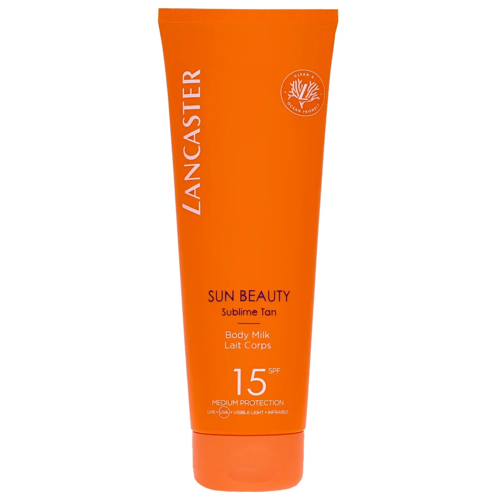 Lancaster Sun Beauty Sublime Tan Body Milk SPF15 250ml Image 1