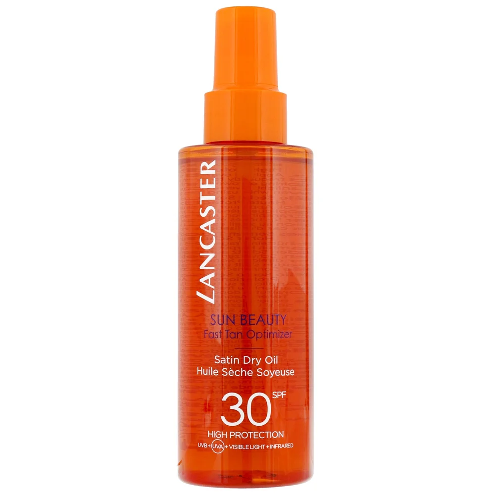 Lancaster Sun Beauty Satin Dry Oil Fast Tan Optimizer for Body SPF30 150ml Image 1