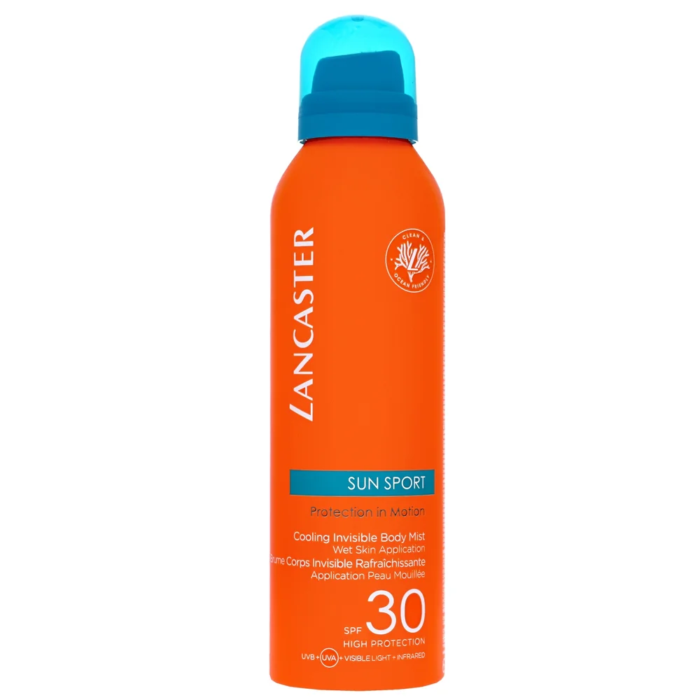 Lancaster Sun Sport Cooling Invisible Mist Wet Skin Application for Body SPF30 200ml Image 1
