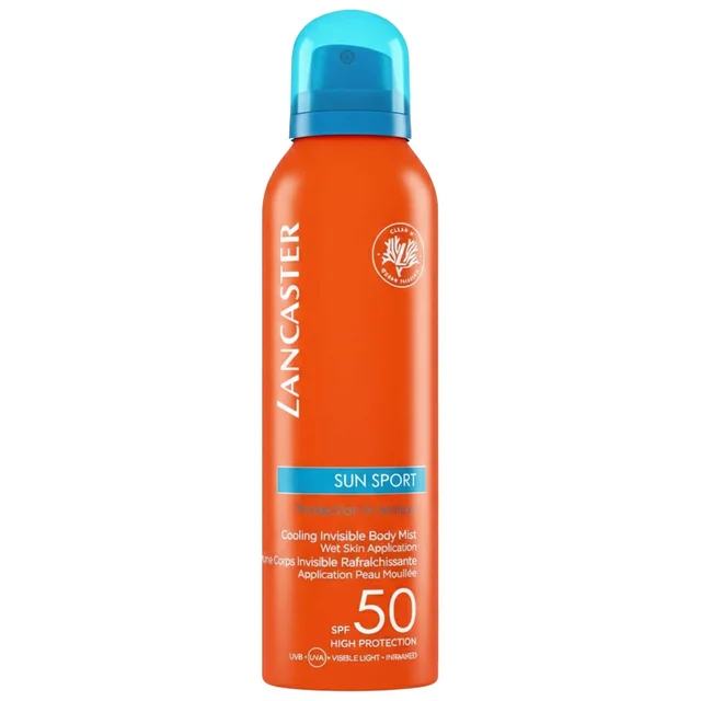 Lancaster Sun Sport Cooling Invisible Mist Wet Skin Application for Body SPF50 200ml