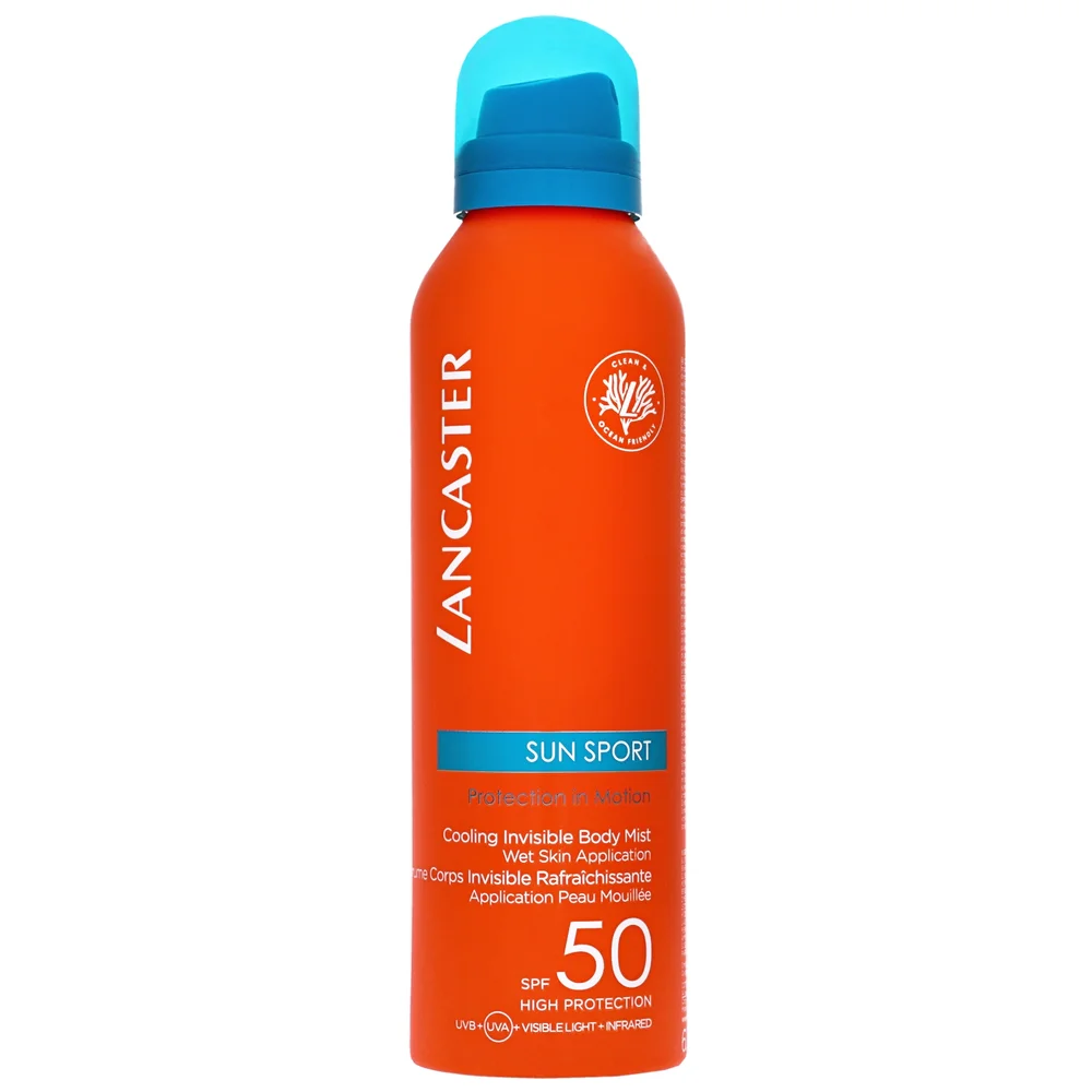 Lancaster Sun Sport Cooling Invisible Mist Wet Skin Application for Body SPF50 200ml Image 1