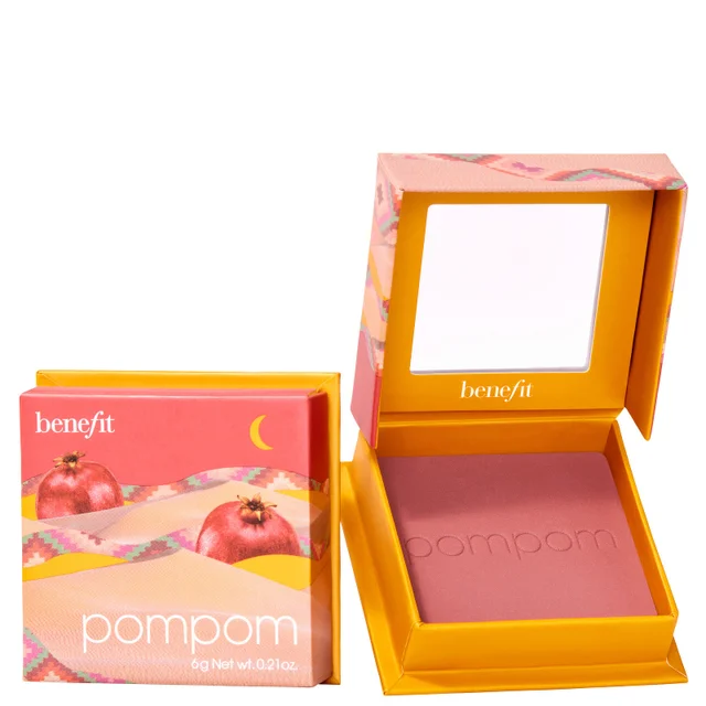 benefit WANDERful World Blush PomPom Pomegranate Rose Blush 6g